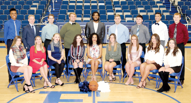 ELHS WINTER HOMECOMING COURT